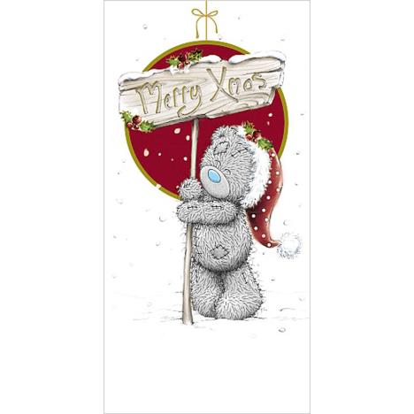 Bear With Merry Xmas Sign Me to You Bear Gift/Money Wallet £1.79